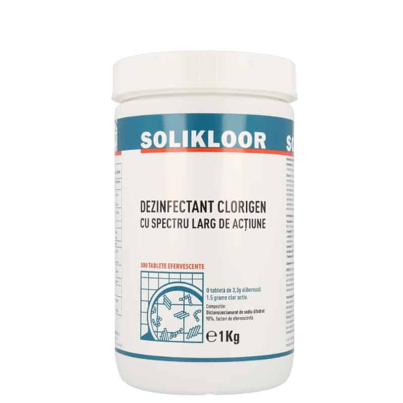 SOLIKLOOR™ – Dezinfectant clorigen cu spectru larg de actiune 1 kg Klintensiv